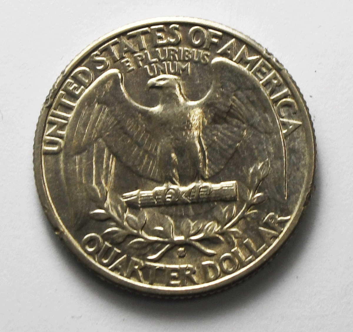 1932 S 25c Twenty Five Cents US Silver Quarter Dollar San Francisco AU