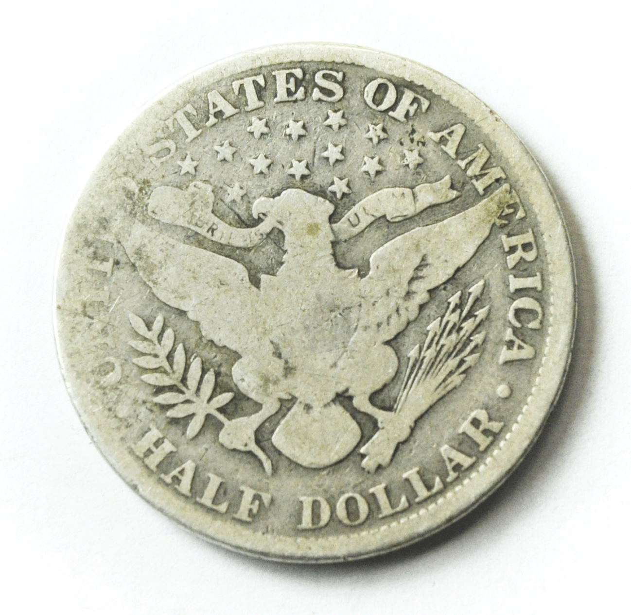 1907 50c Barber Silver Half Dollar Rare Fifty Cents US Philadelphia