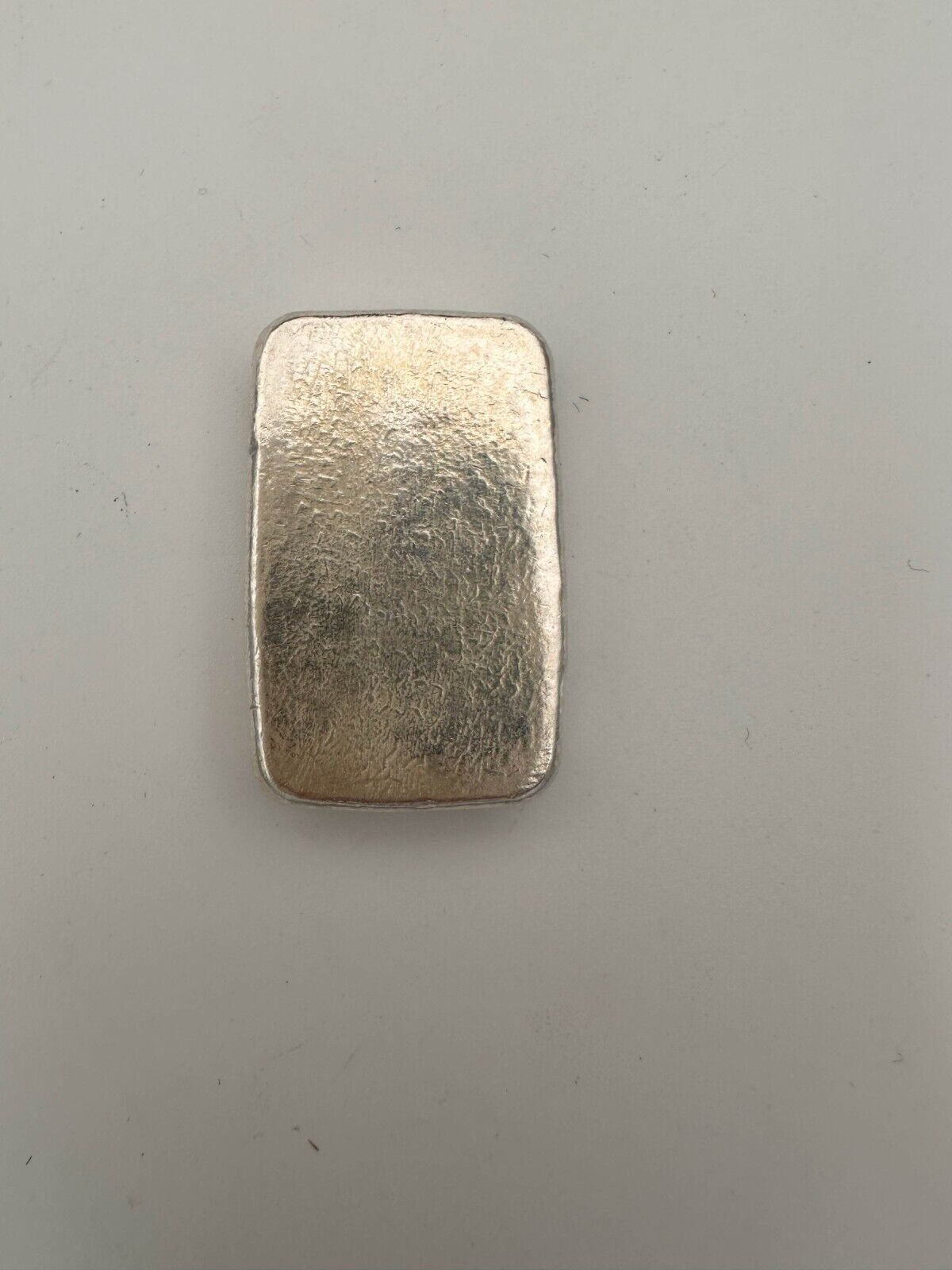 1oz 999 Fine Poured Silver Ingot Skull Crossbones Pirate Treasure