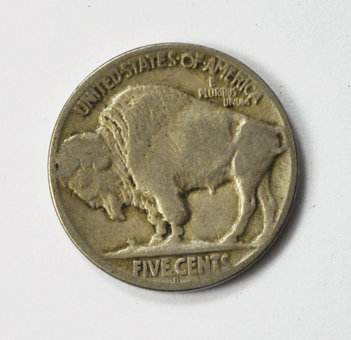 1919 D 5c Buffalo Nickel Rare Five Cents US Coin Denver