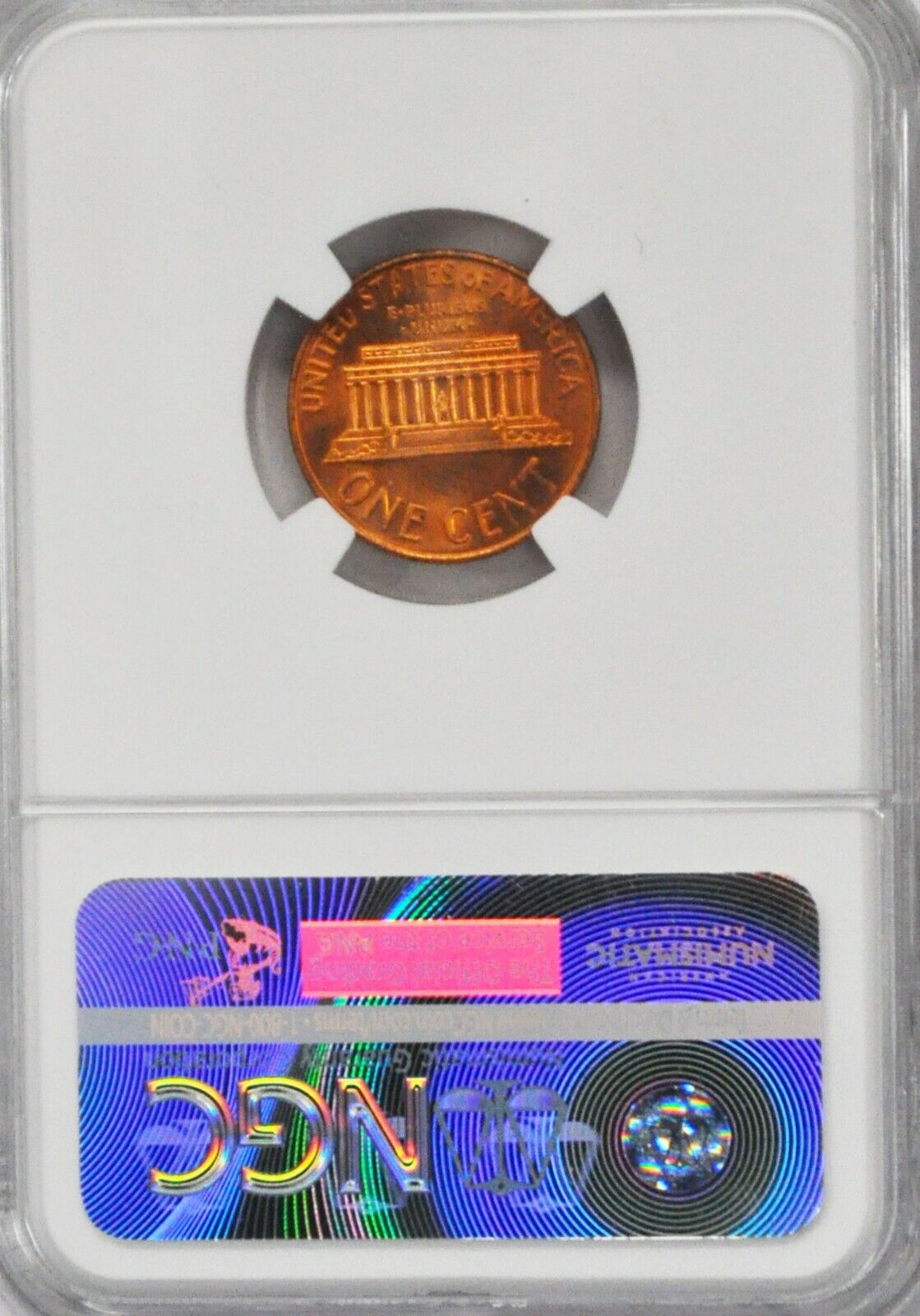 1966 SMS 1c Lincoln One Cent Memorial Cent NGC MS 67 RD Gem Uncirculated
