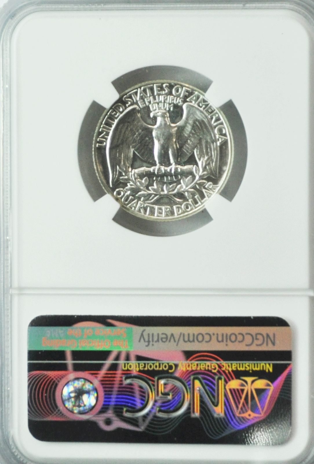 1953 25c Washington Proof Silver Quarter Dollar NGC PF65 FS-901 Recut Feathers