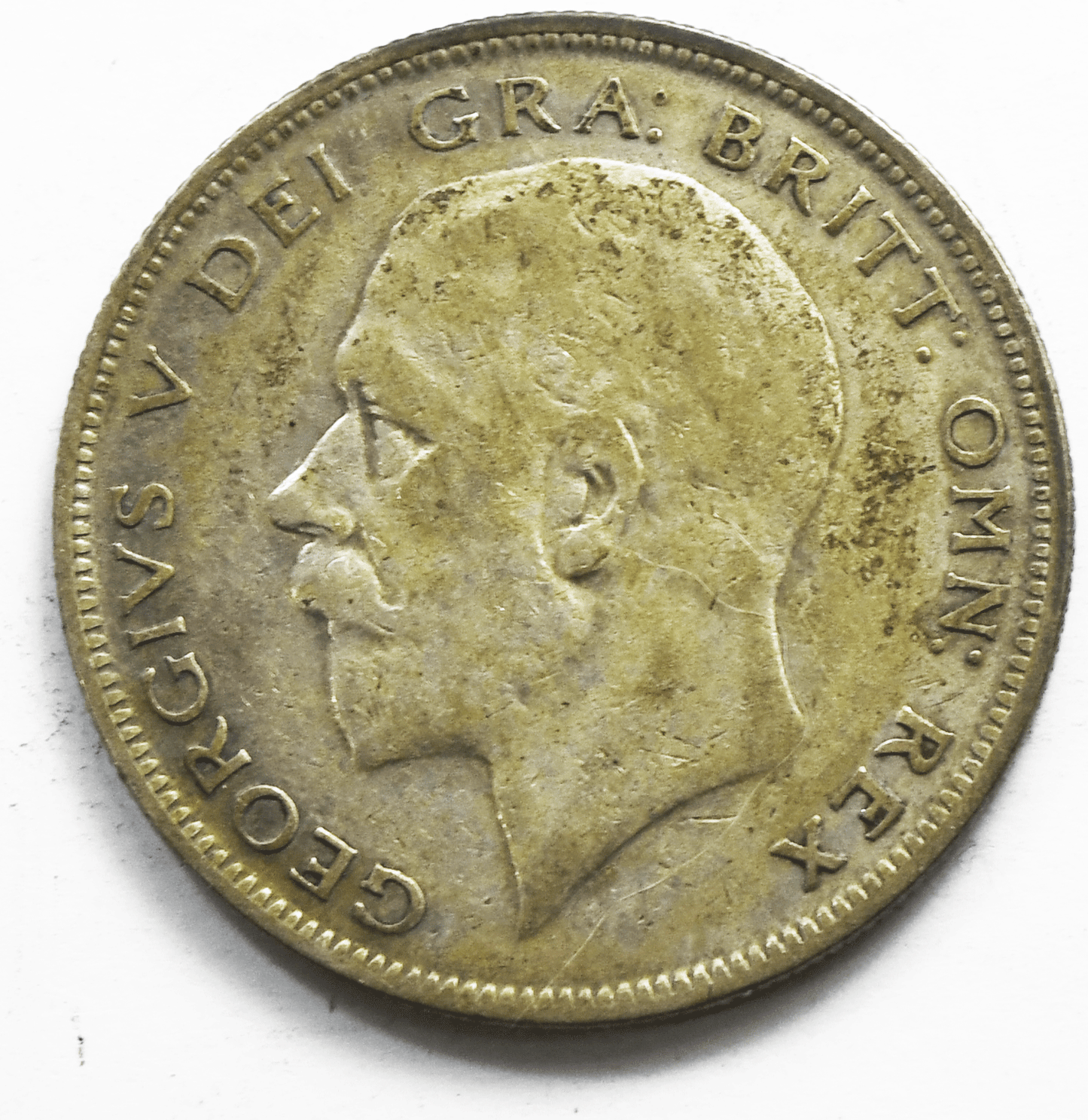 1931 Great Britain Half 1/2 Crown KM# 835 Silver Coin