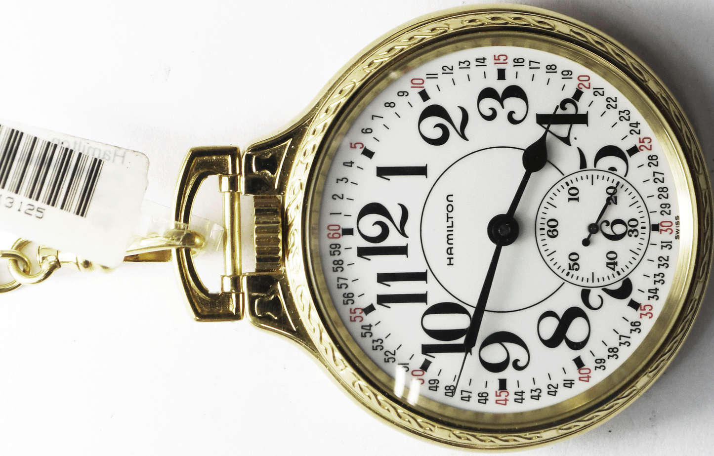 Hamilton Broadway Limited 892 Size 16 17J OF Skeleton Pocket Watch