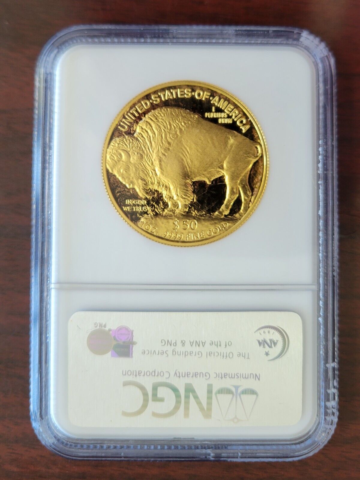 2007 W American Gold Buffalo NGC PF70 Ultra Cameo Proof 1 oz $50