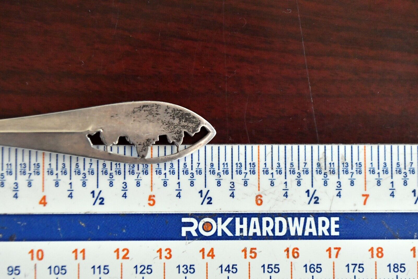 Des Moines Iowa Sterling 5 5/8" State Capital Souvenir Spoon .59 oz. by Robbins