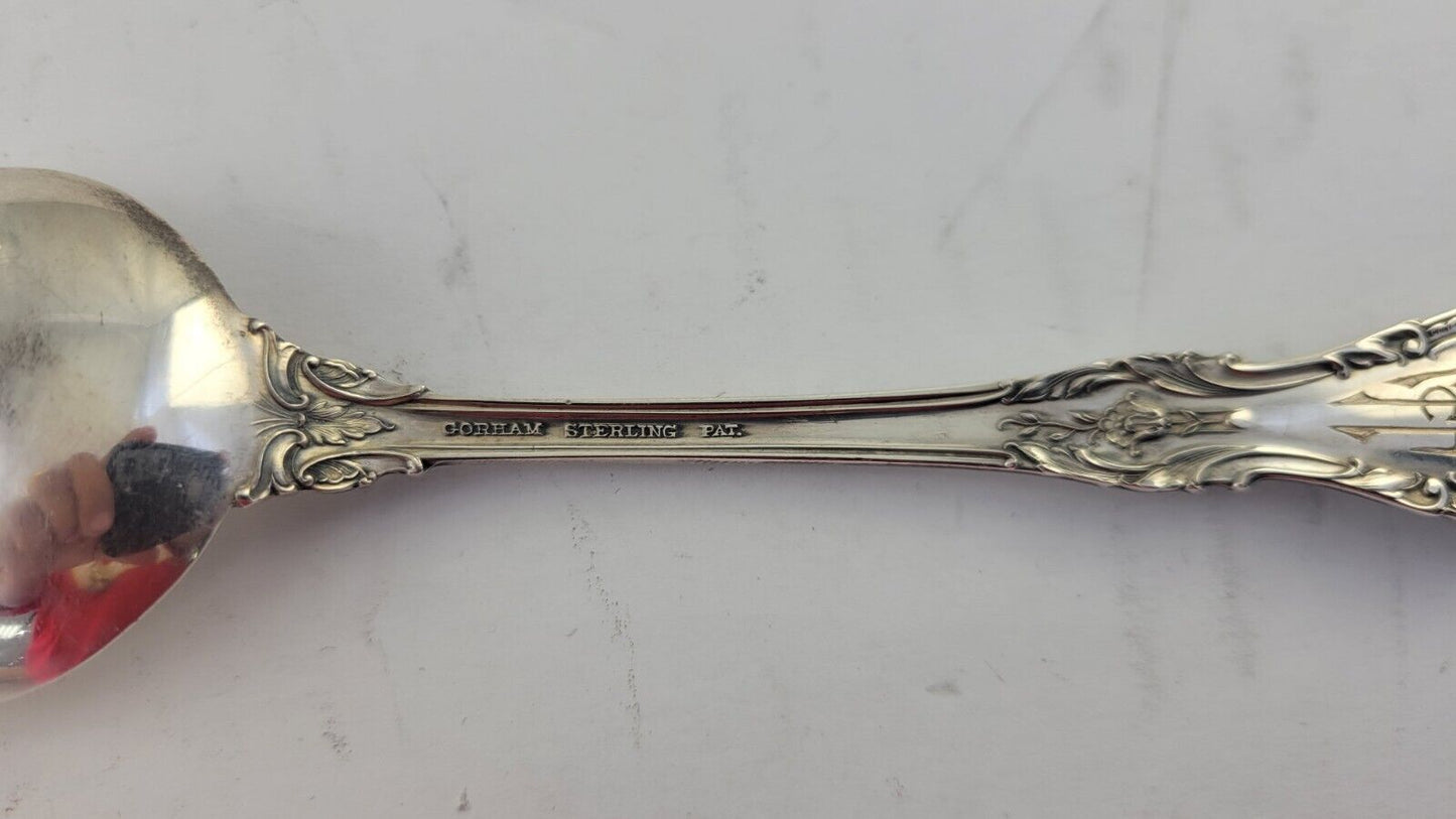 Gorham King Edward Sterling Silver 6 1/4" Round Bowl Cream Soup Spoon 1.1oz.