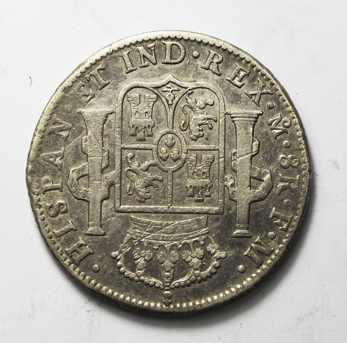 1797 Mo Mexico 8 Reales Silver Coin KM# 109