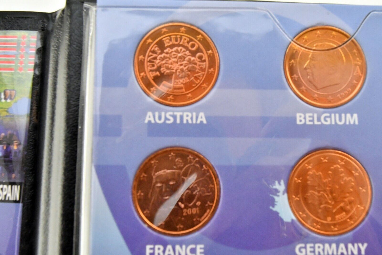 10th Anniversary of the Euro "12" 5 Cent First Commemorative Mint Inc. 12pc set