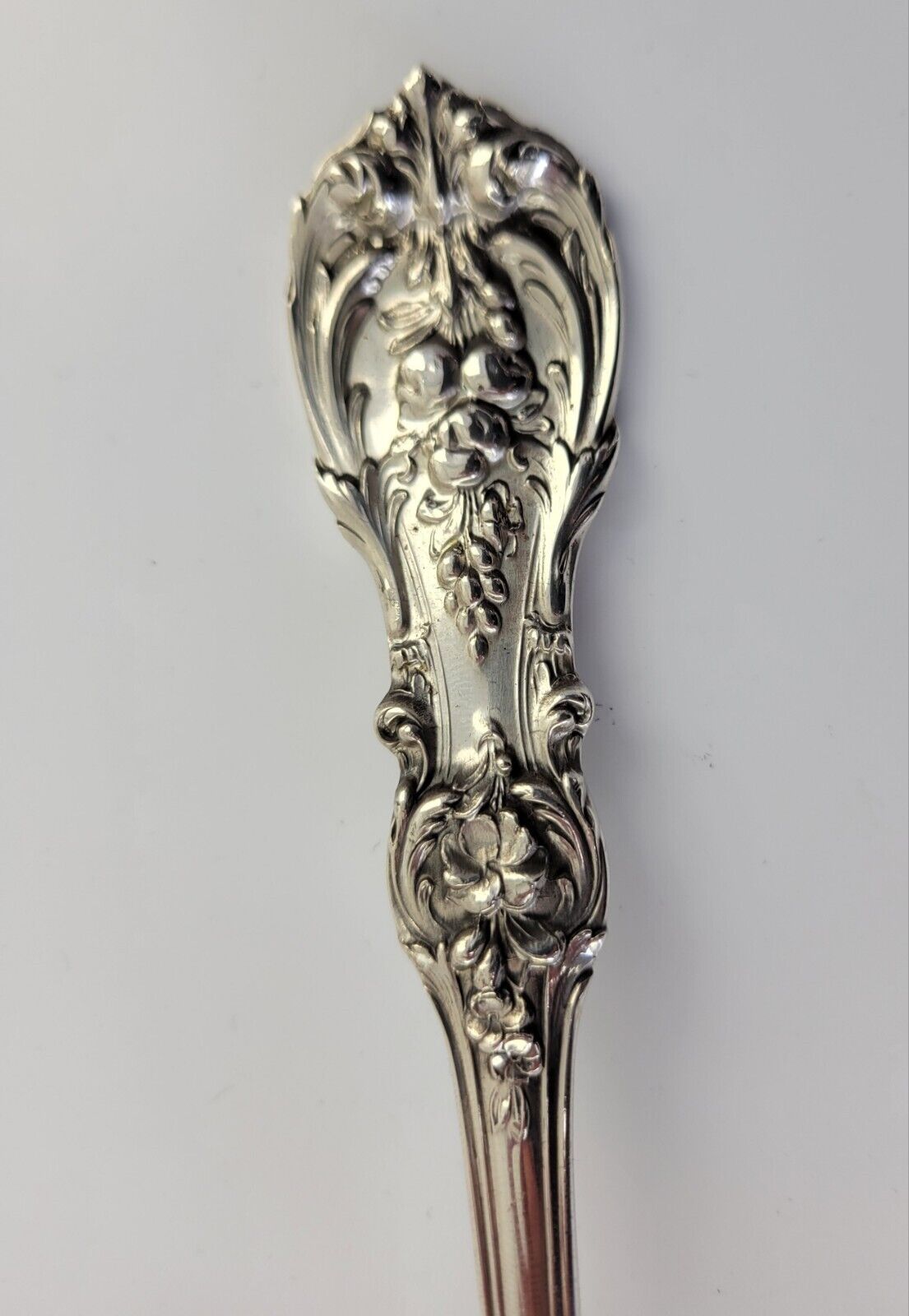 Francis I by Reed & Barton Sterling Slotted Serving Spoon 8 3/8” No Mono 2.8oz.