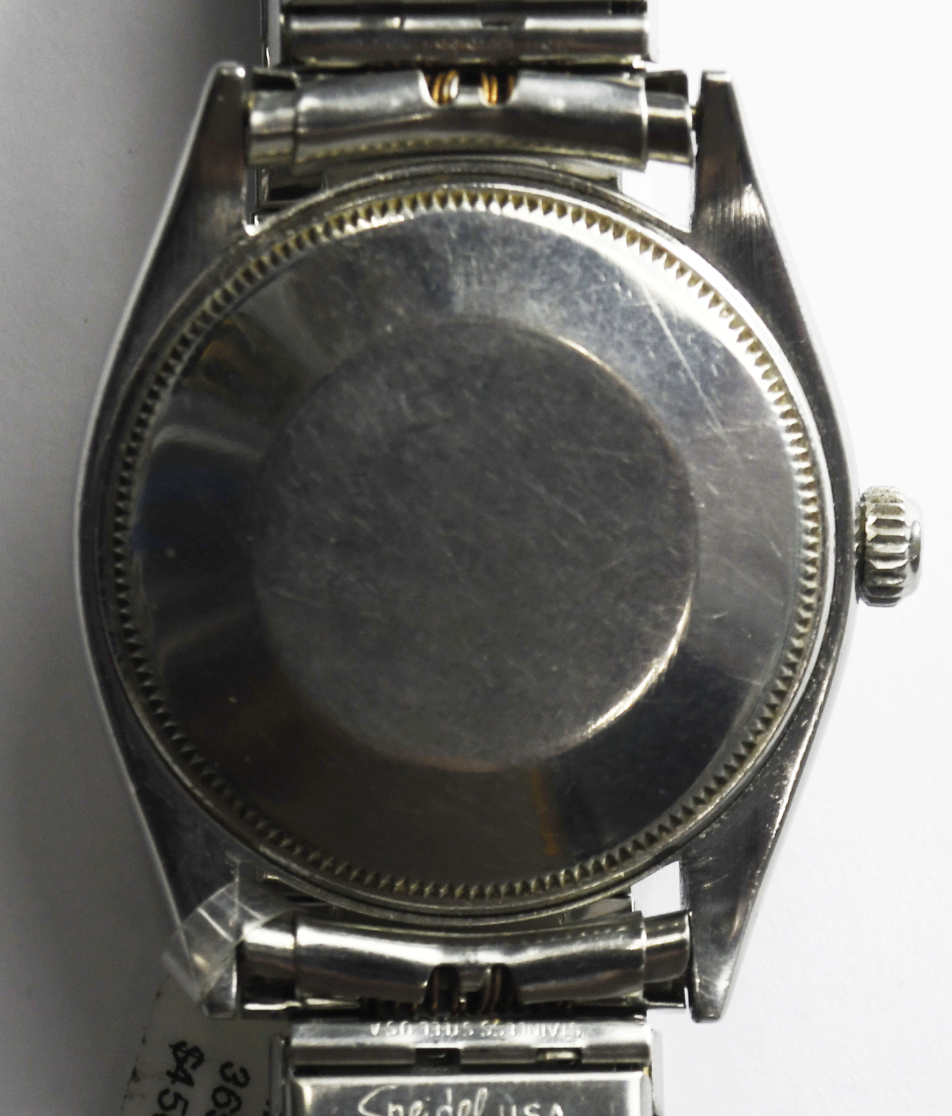 1958 Men's Rolex Air King 5500 34mm Stainless Steel Automatic 1530