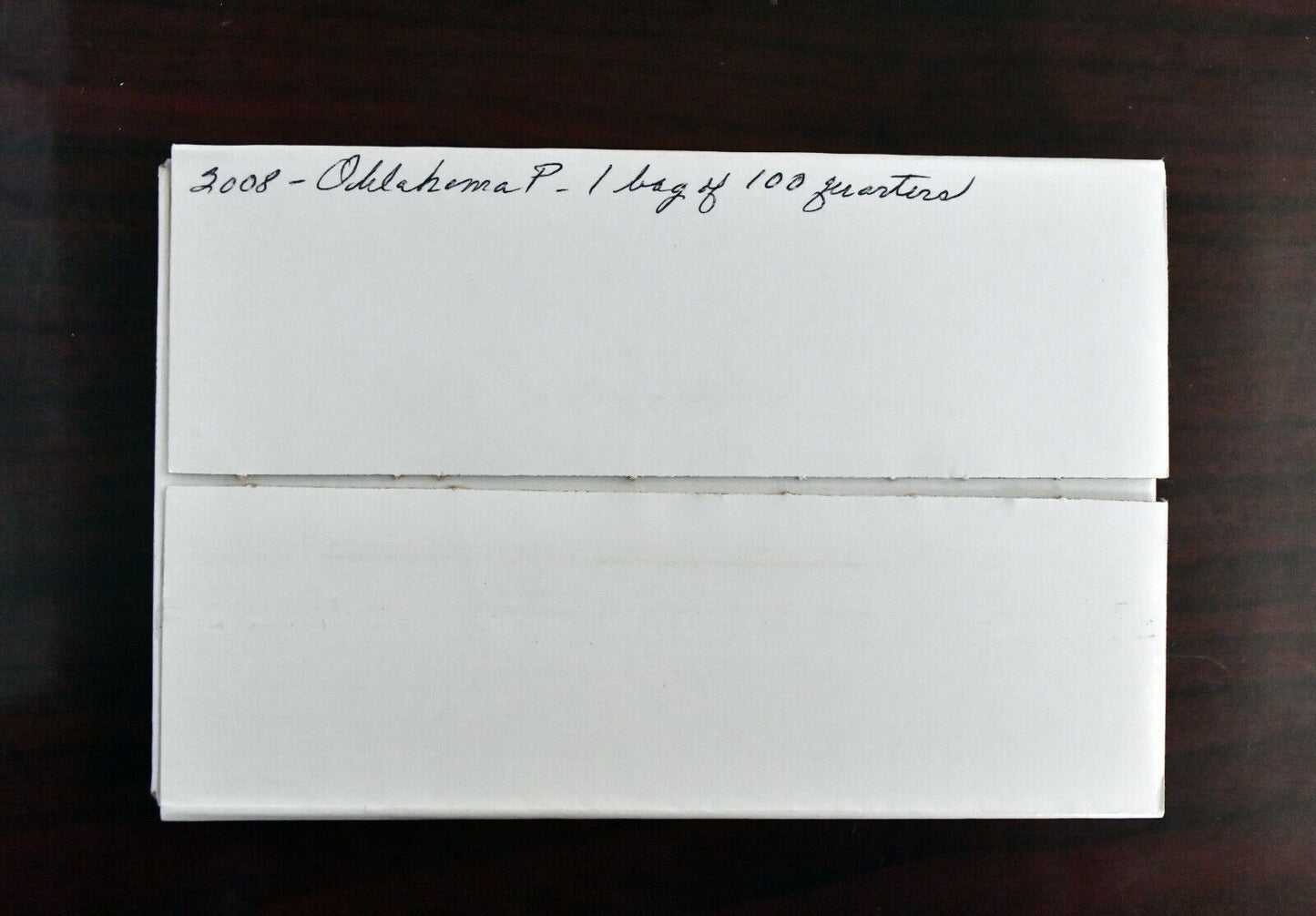 2008 P Oklahoma Sealed Box of 100 State Quarters Uncirculated From US Mint