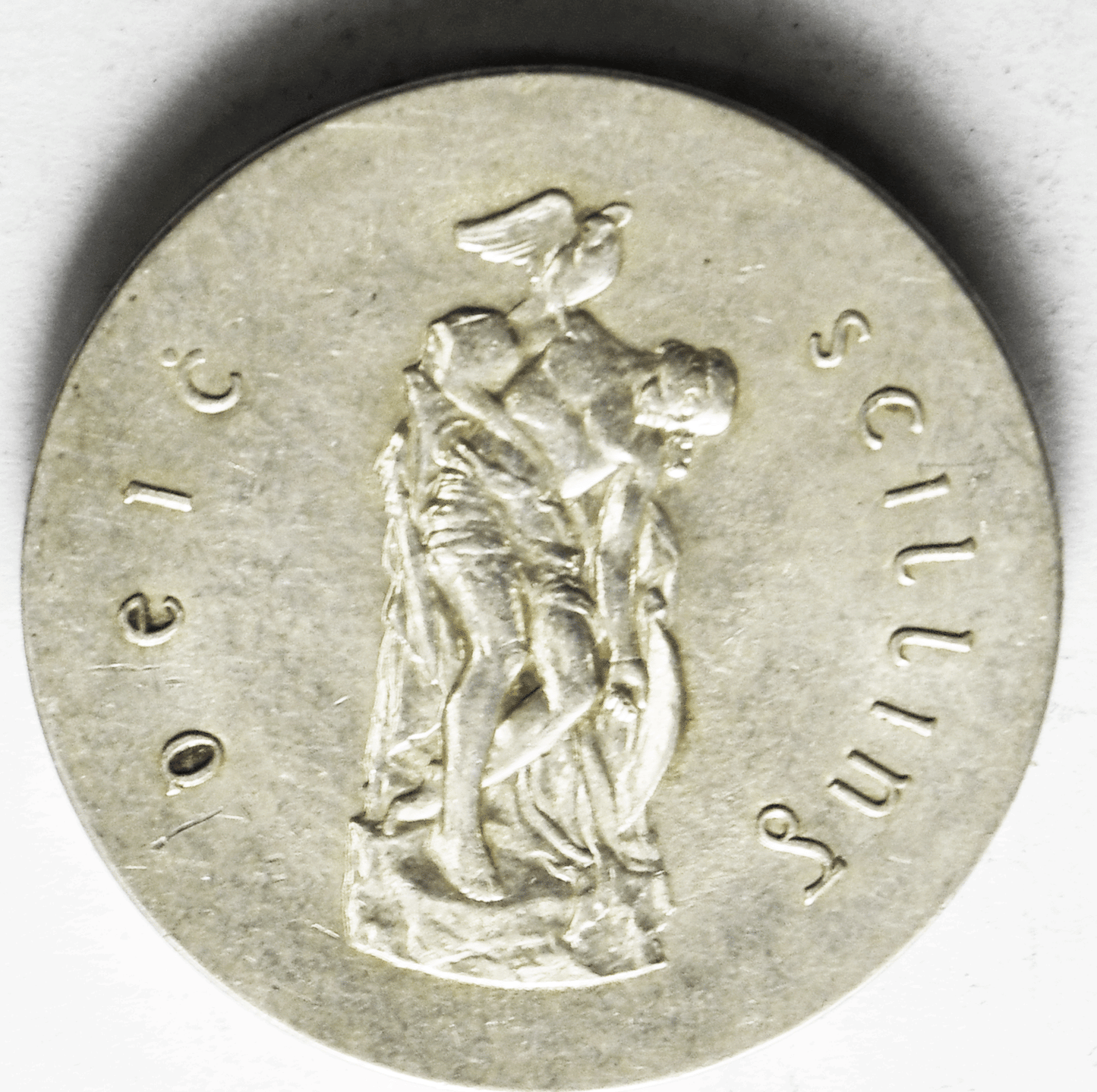 1966 Ireland Republic 10 Ten Shilling KM# 18 Silver Coin