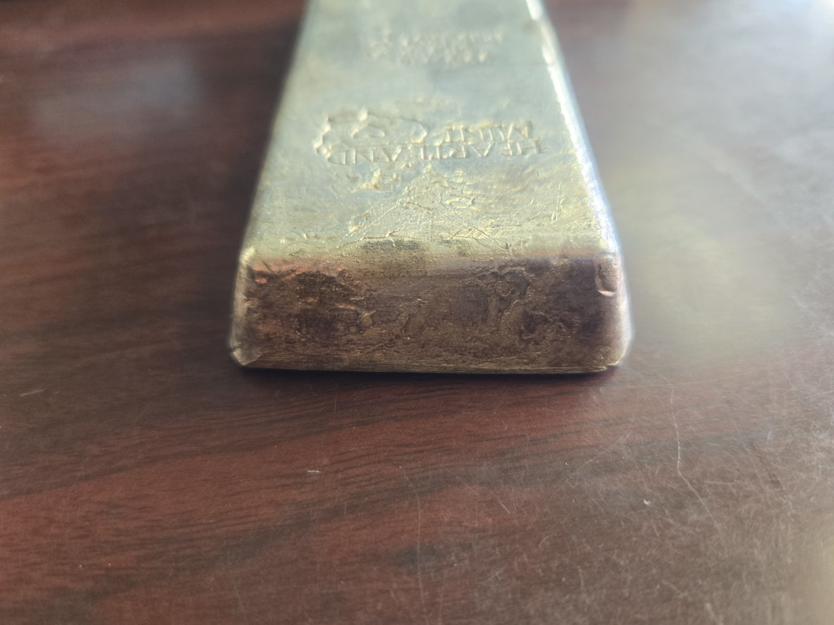 Heartland Mint 32.15oz. Troy oz. .999 Fine Silver Kilo Bar Vintage - Image 7