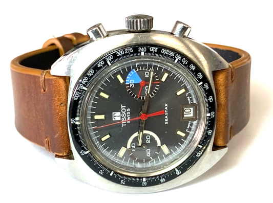 Tissot 2060 Chronograph Seastar 7734 Valjoux Grey Dial 40mm Stainless - Image 1