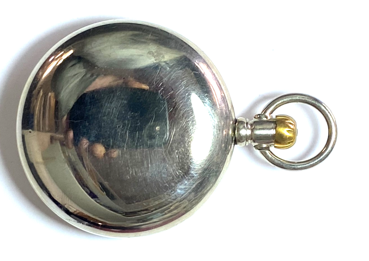 1908 Elgin 335 Size 18 OF Pocket Watch Silverode Case Not Running Side Winder - Image 2