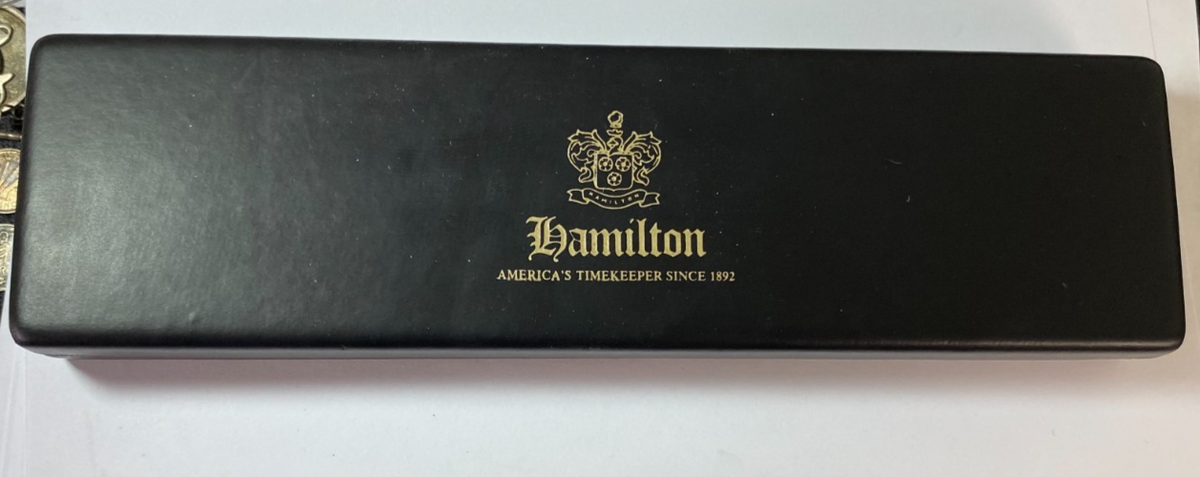 Women's Hamilton Ventura MIB Watch 24mm Registered Stainless Wristwatch 6259 - Image 8