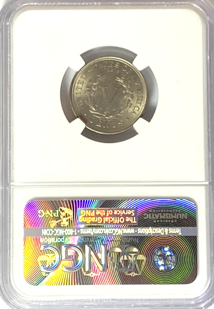 1903 5c V Liberty Nickel Five Cents Rare MS64 NGC Uncirculated - Image 2