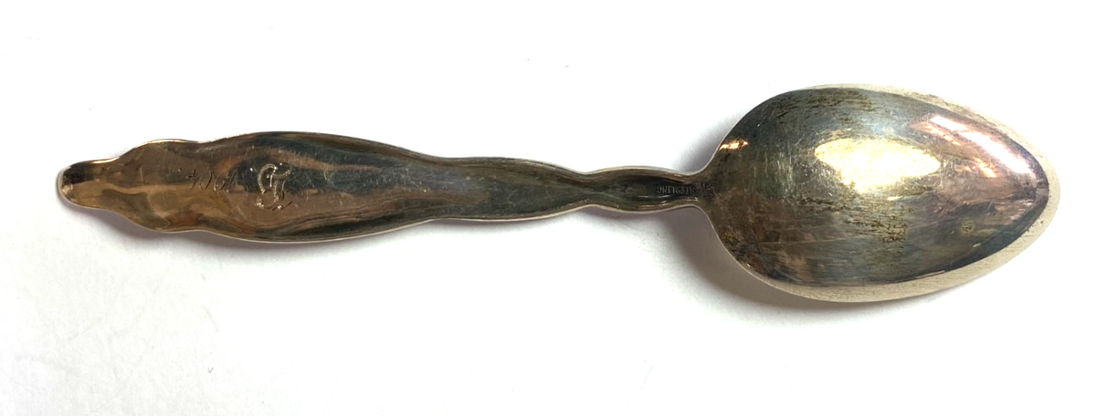 Whiting Lily of the Valley Monogrammed 1904 Spoon 5-7/8" - Image 2
