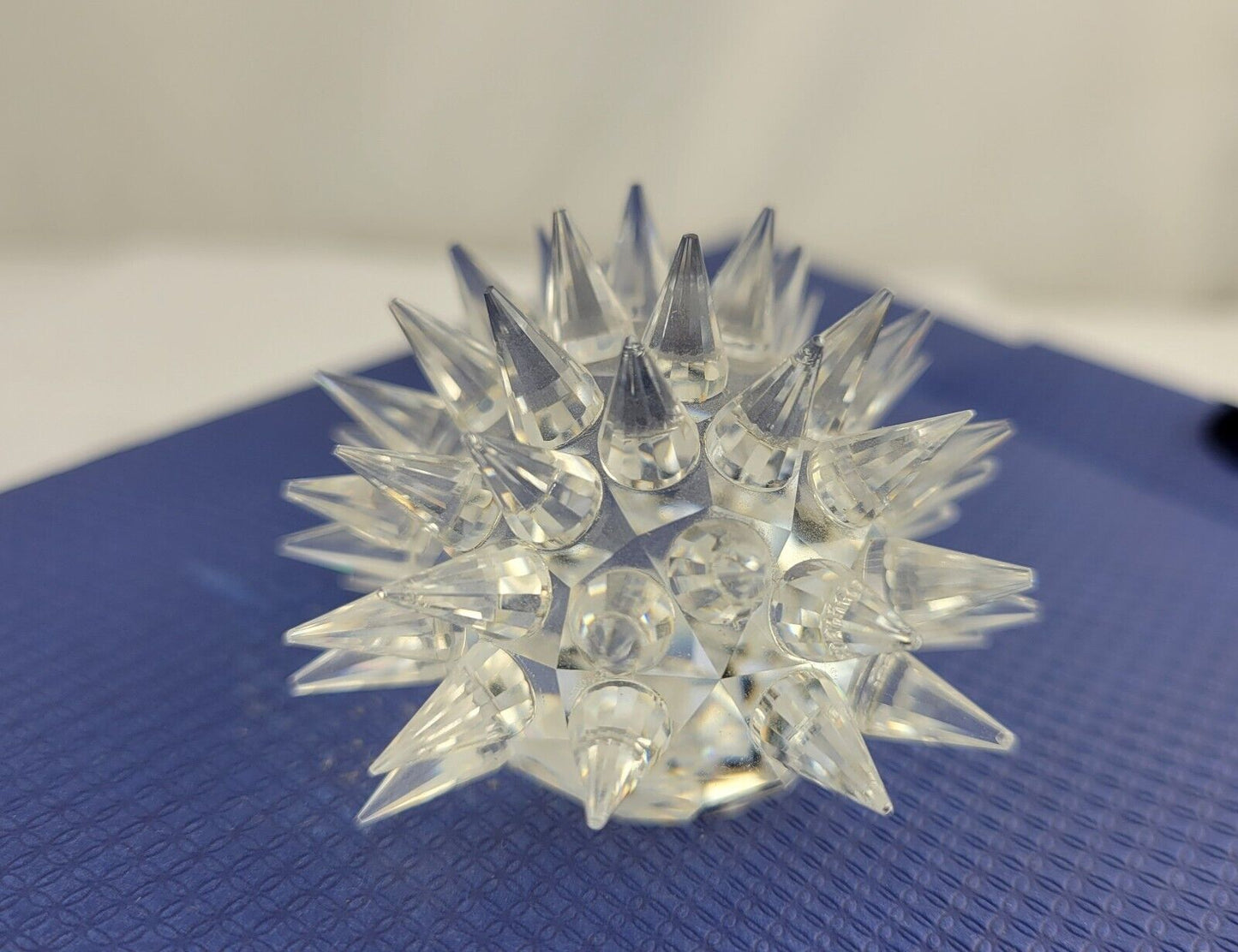 Swarovski Crystal Porcupine Figurine Austria No Box 2  1/2" Long