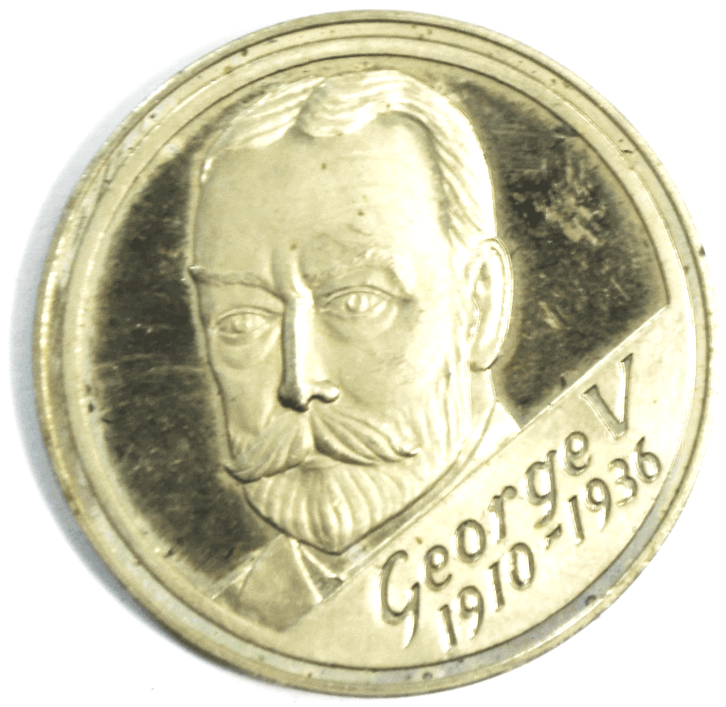 George V  1910-1936 Six British Monarchs Medal 38mm