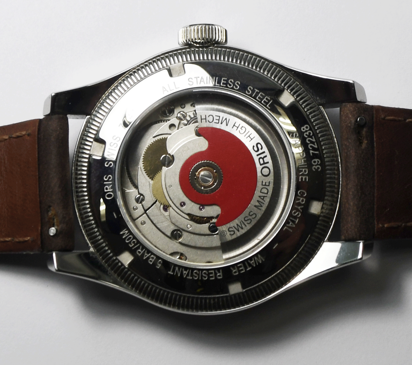 Men's Oris 7741 Big Crown Automatic 40mm Stainless Skeleton 50m Wristwatch