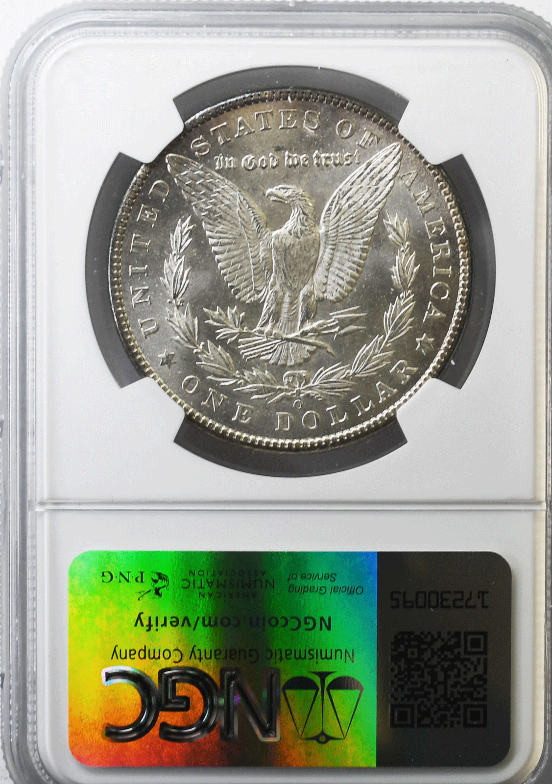 1901 O $1 Morgan Silver Dollar MS61 NGC New Orleans Uncirculated