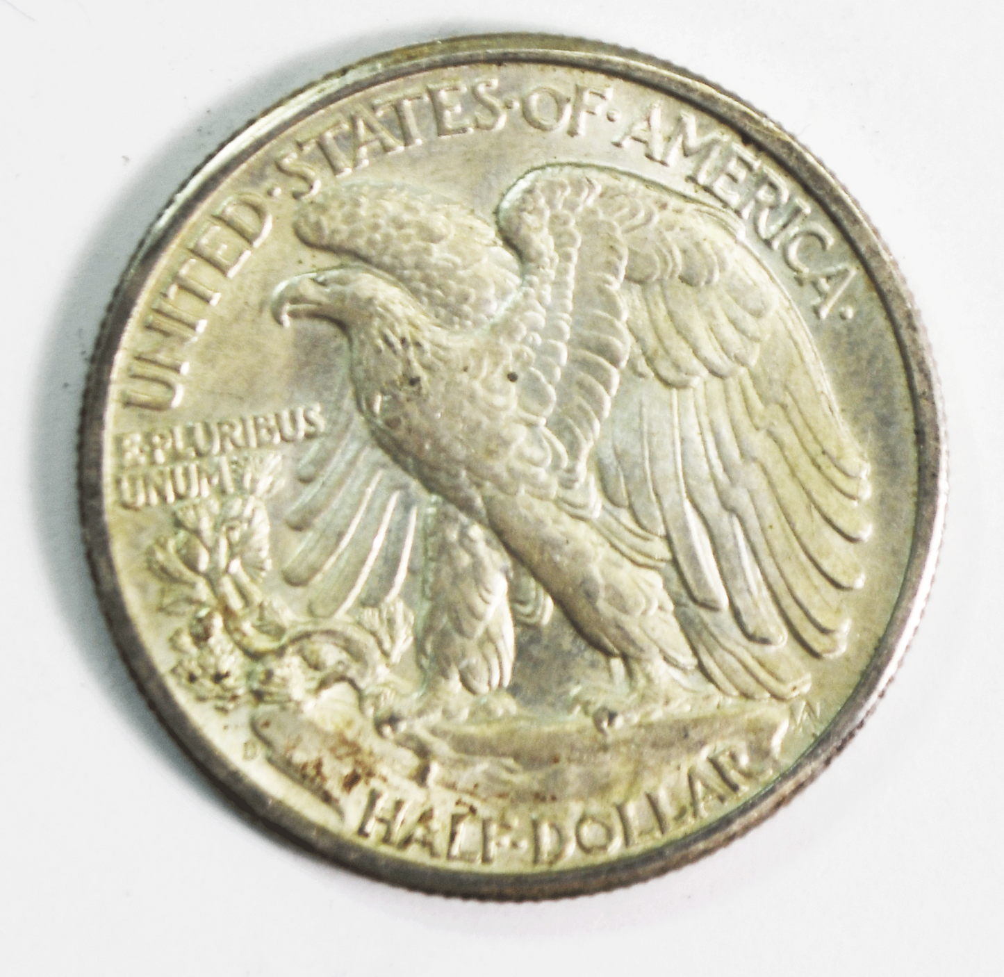 1944 D 50c Walking Silver Half Dollar Fifty Cents Denver AU