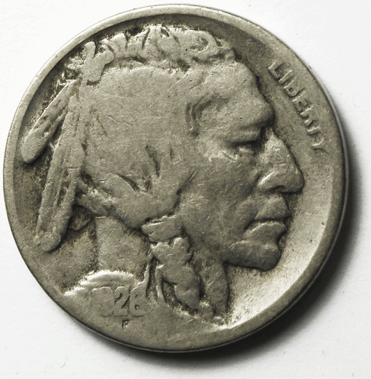 1926 S 5c Buffalo Nickel Five Cents San Francisco