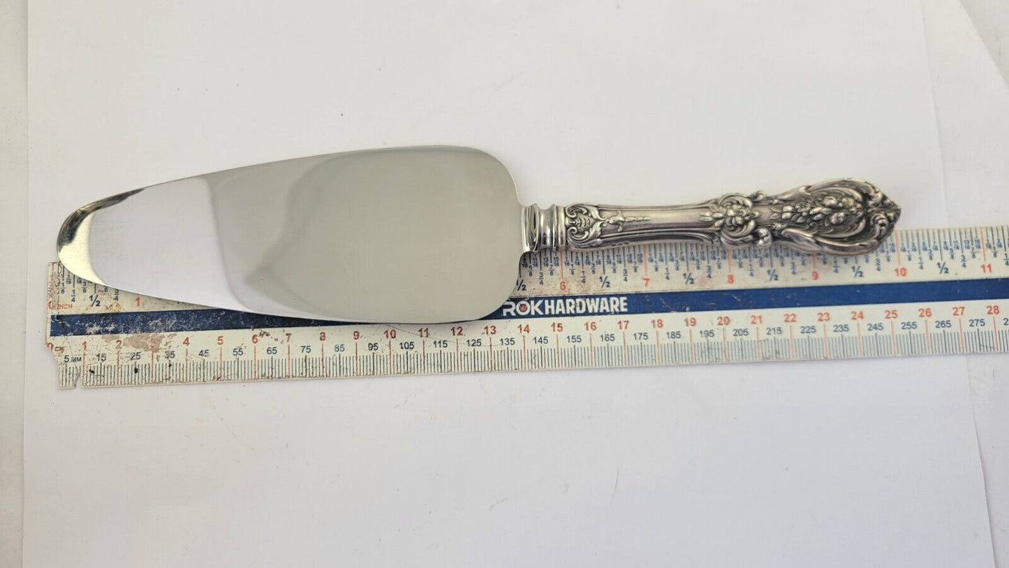 Francis I by Reed & Barton Sterling Pie Server with Stainless Blade 10" Monogram