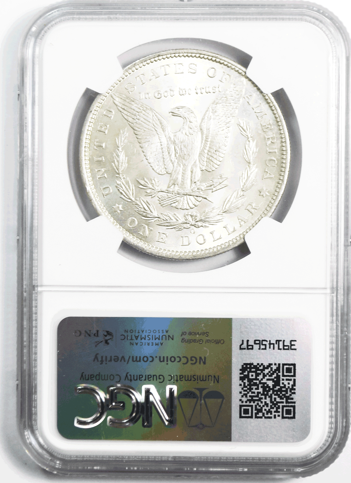 1899 O $1 Morgan Silver Dollar MS63 NGC Uncirculated New Orleans
