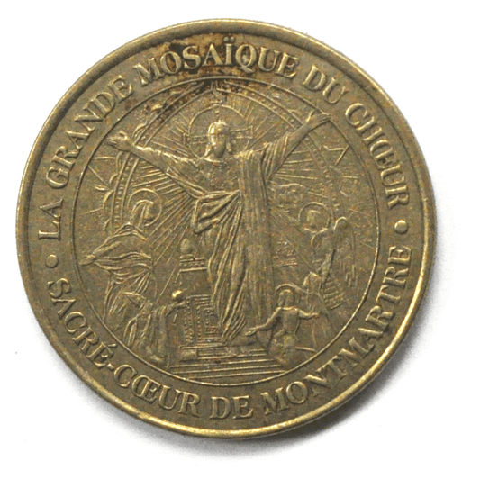 France Monnaie De Paris Medal LE Sacré-Cœur Basilica Choir Mosaic Medal 34mm