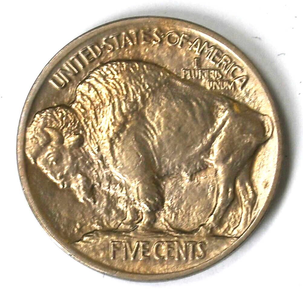 1913 Type 1 5c Buffalo Nickel Rare Five Cents US Coin Philadelphia Uncirculated