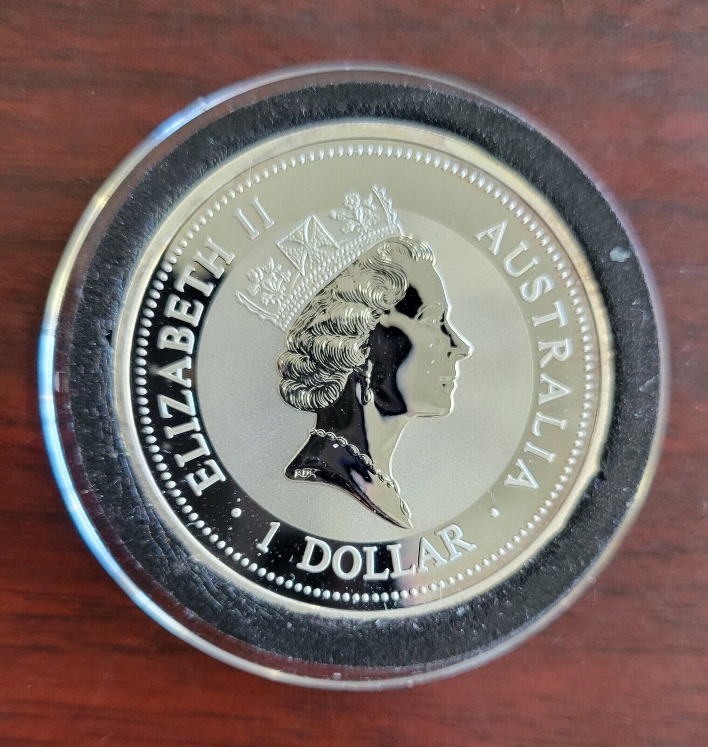 1994 Australian Kookaburra 1oz. Silver .999 Fine Dollar Coin
