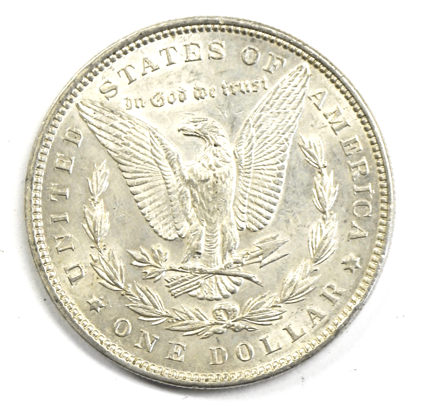 1897 $1 Morgan Silver One Dollar US Coin Philadelphia AU