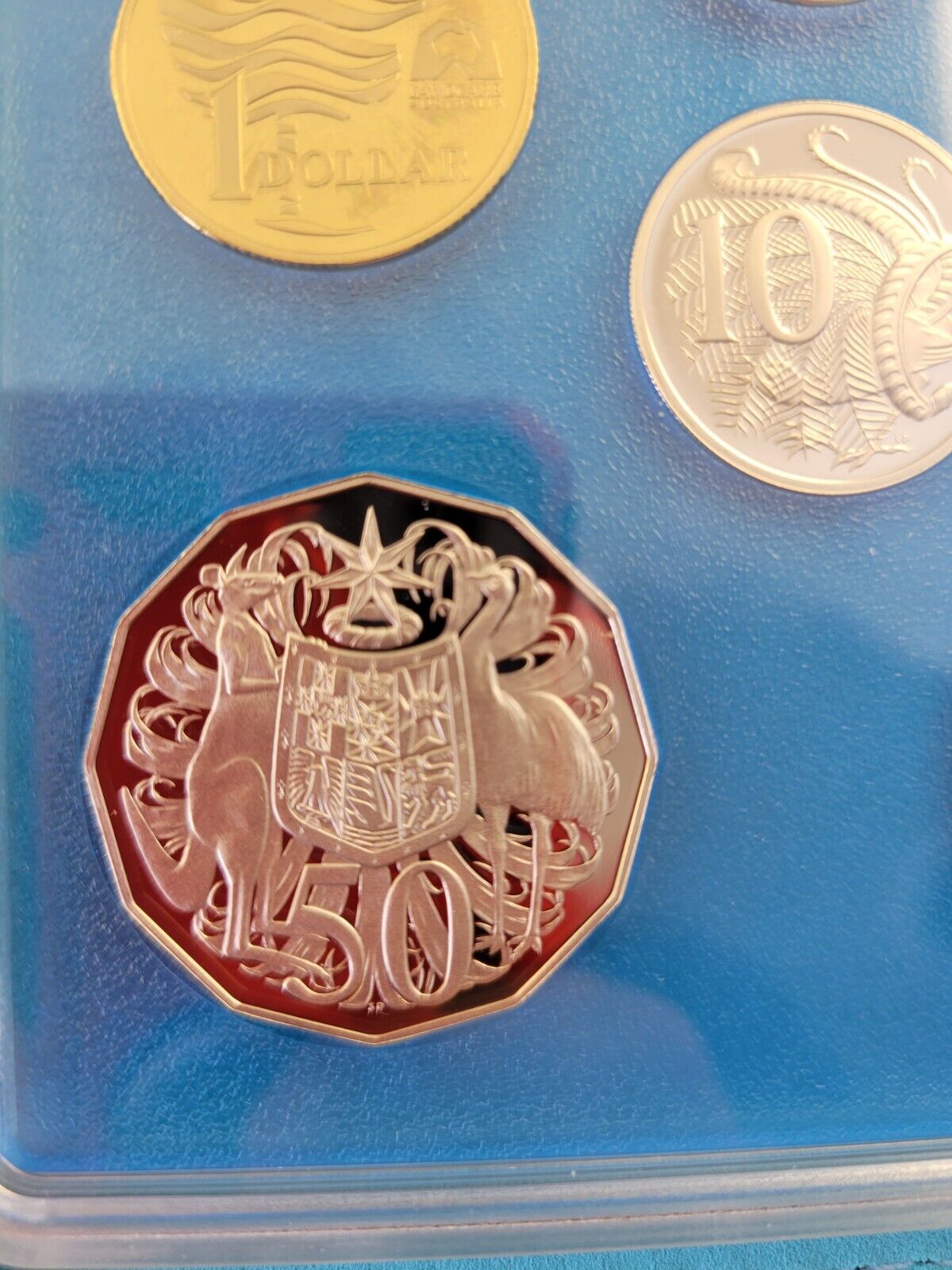 1993 Australian 6 coin proof set, $2 Coin, Water Quality, Wildlife w/Paperwork