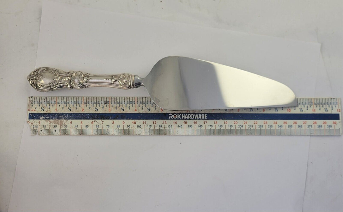 Francis I by Reed & Barton Sterling Pie Server Stainless Serrated Blade 10 3/8"