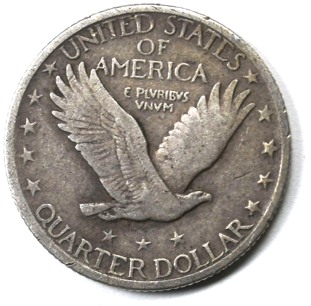 1918 25c Standing Liberty Silver Quarter Philadelphia