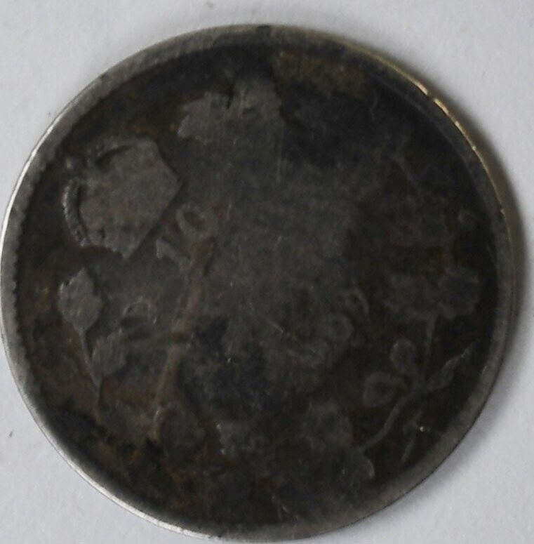 1909 Canada 10c Ten Cents Silver Coin Dime KM# 10