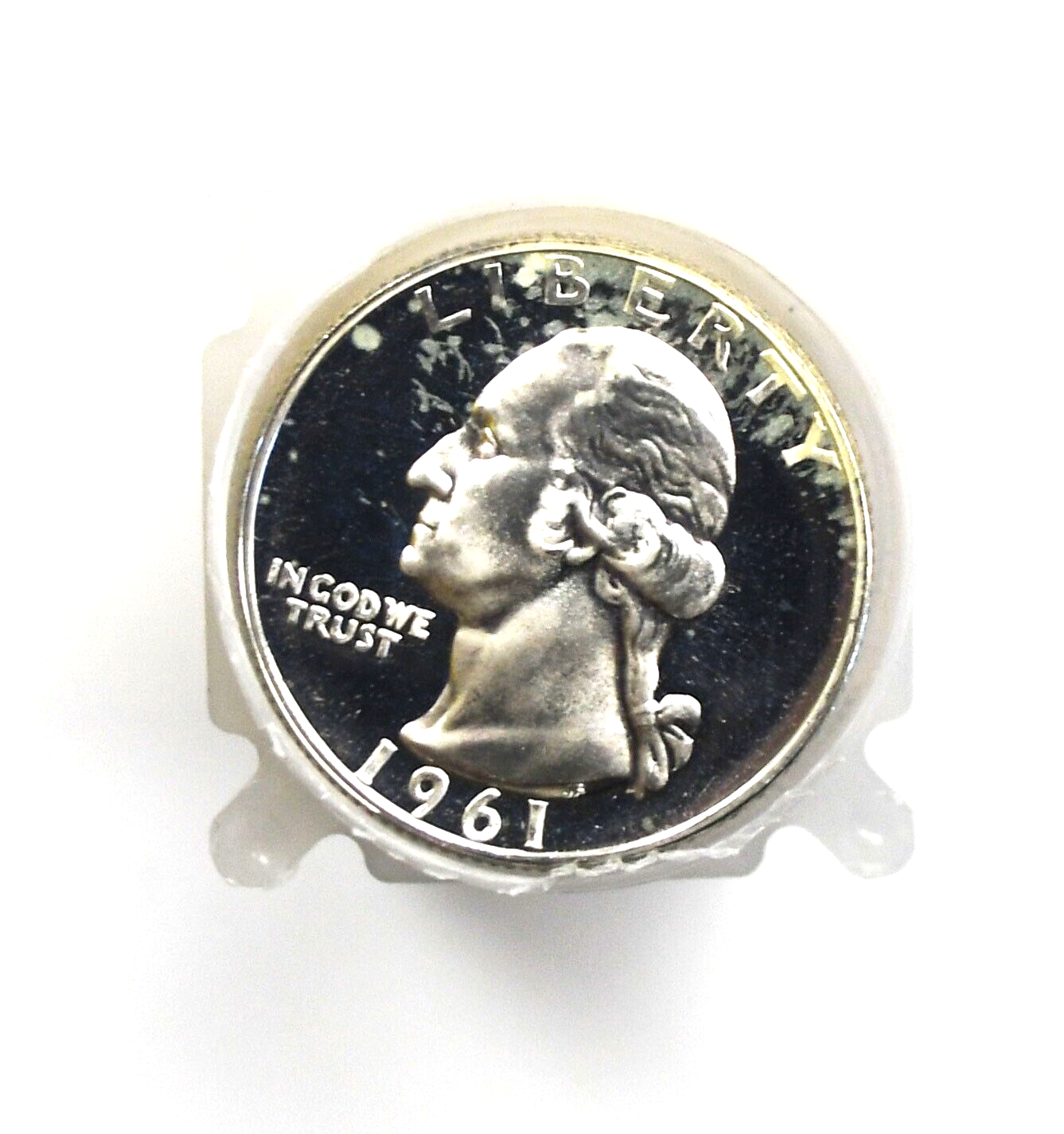 40pc Roll of 1961 25c Washington Silver Quarter Dollar Proof Coins