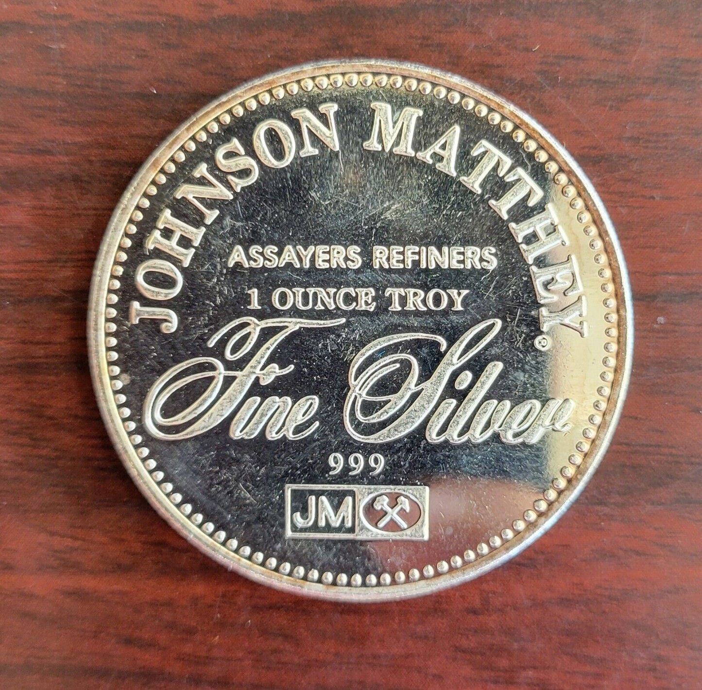The Right To Vote .999 Fine Silver Johnson Matthey 1oz. Round