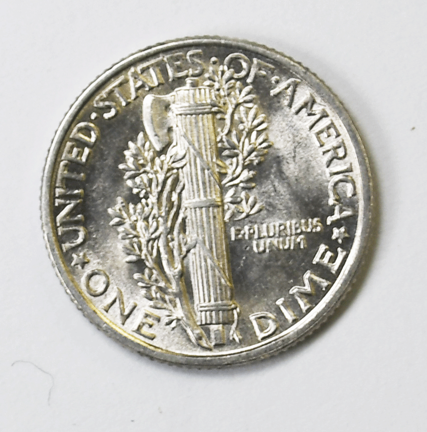 1941 10c Mercury Silver Dime Rare Ten Cents Philadelphia AU