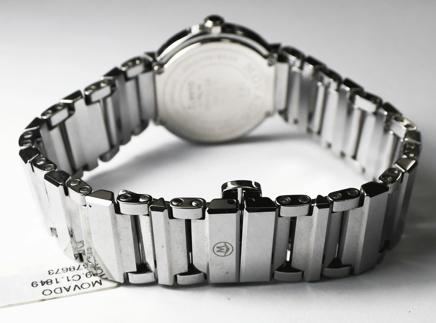 Women's Movado 89.C1.1841 Tungsten Valor 26mm Quartz 6-3/4" Wrist Blue Museum