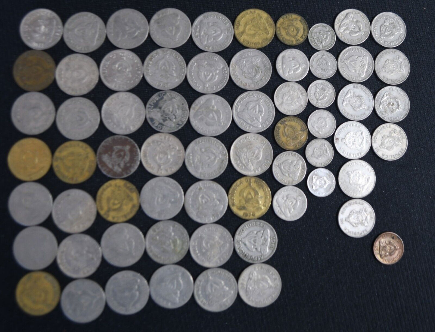 74pc Peru Centimos Centavos Sol Nuevo Soles Coins Lot 1946-2003