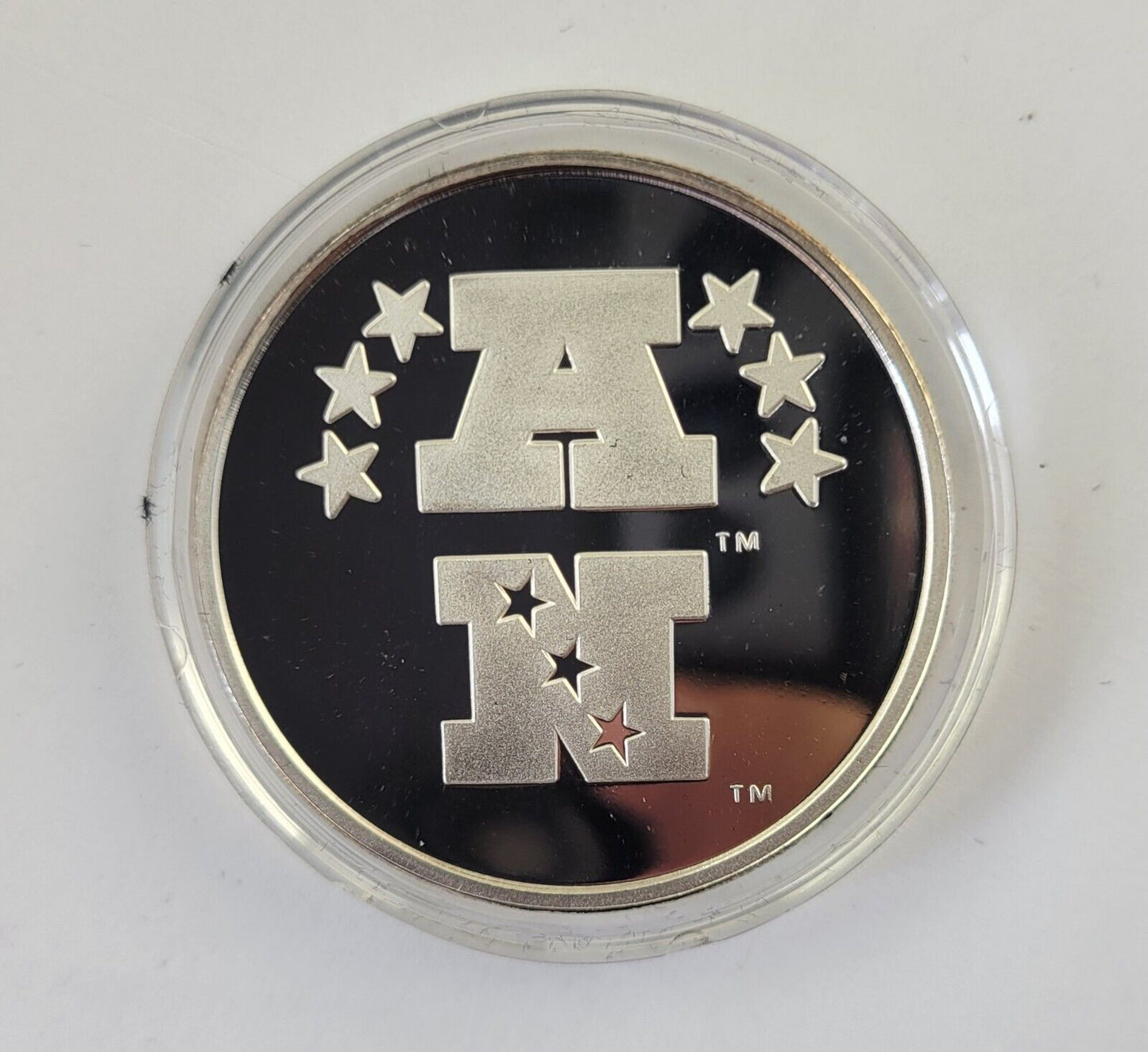 Superbowl XXXI Commemorative Coin .999 Fine Silver Packers Patriots Enviromint
