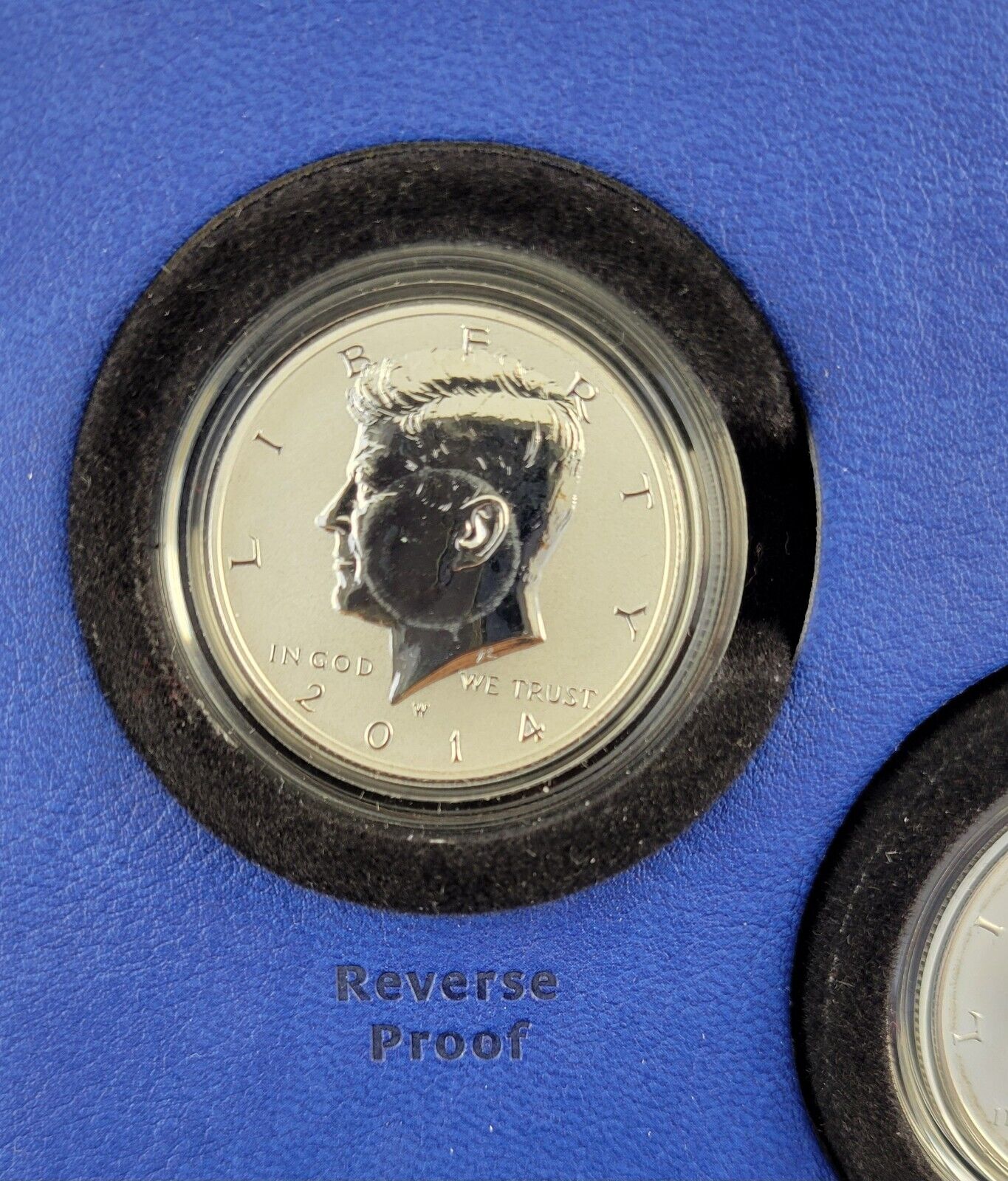 2014 Kennedy 50th Anniversary Silver Half Dollar 4 Coin Set Boxed w/COA