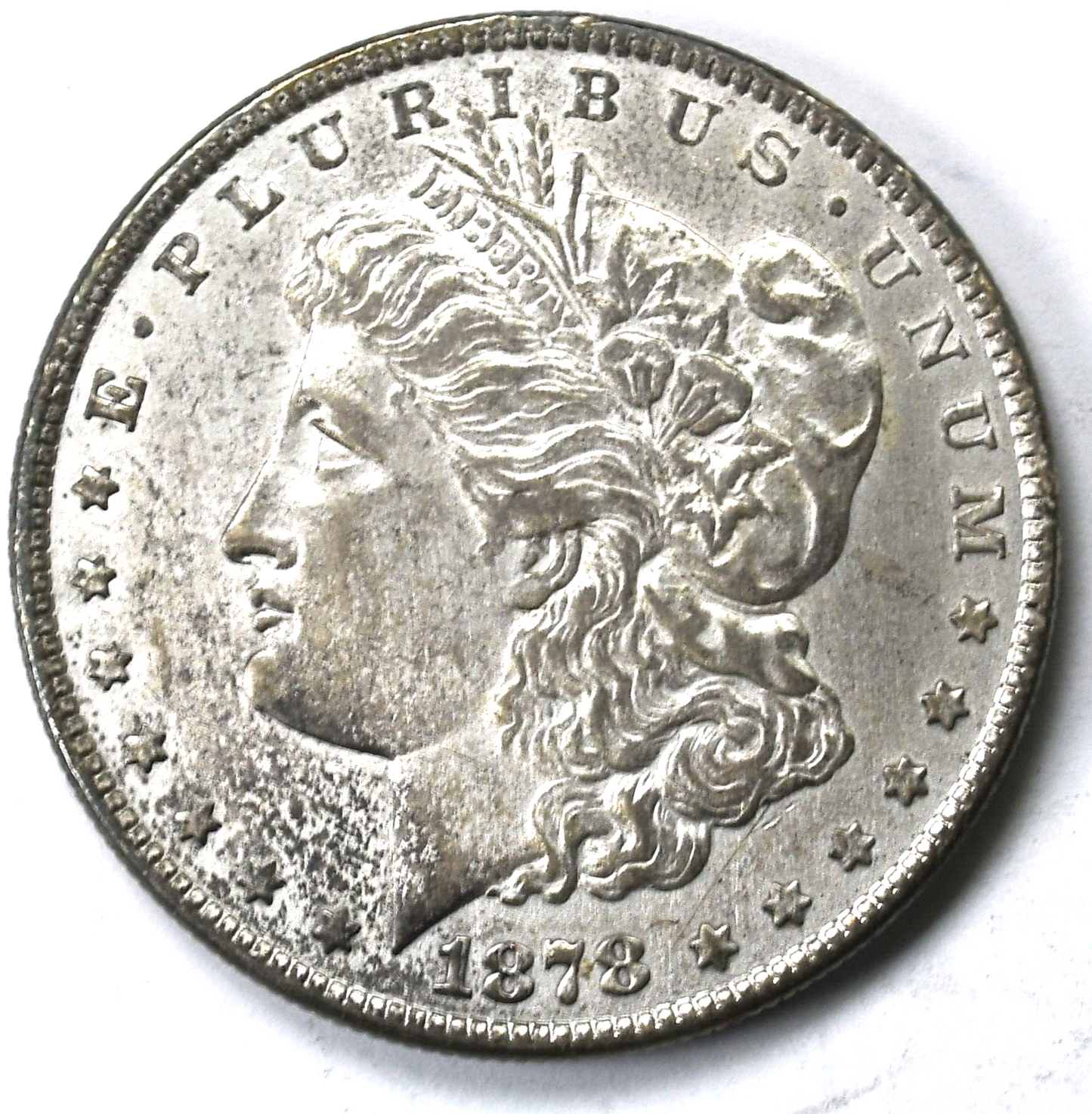 1878 8TF $1 Morgan Silver One Dollar Philadelphia VAM 12 Polished