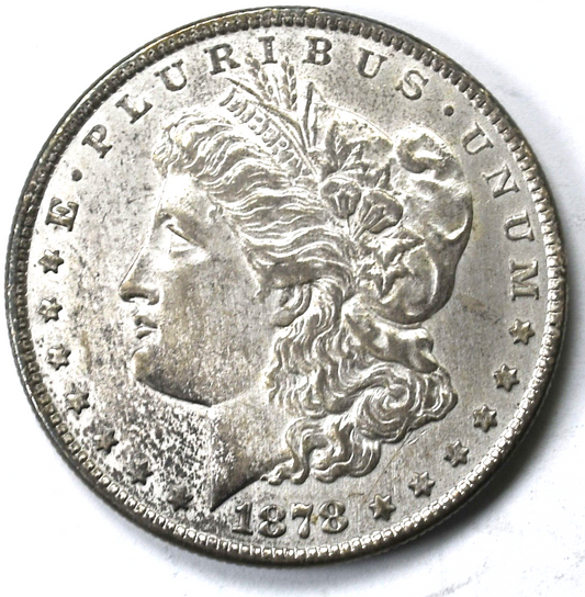 1878 8TF $1 Morgan Silver One Dollar Philadelphia VAM 12 Polished