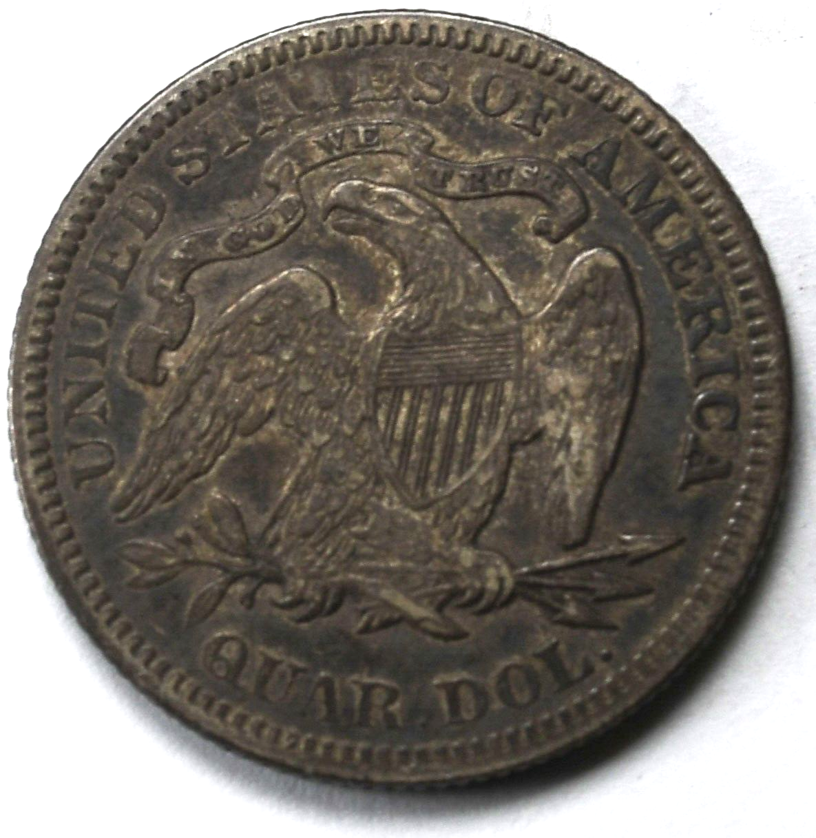 1878 25c Seated Liberty Silver Quarter Dollar Twenty Five Cents Philadelphia