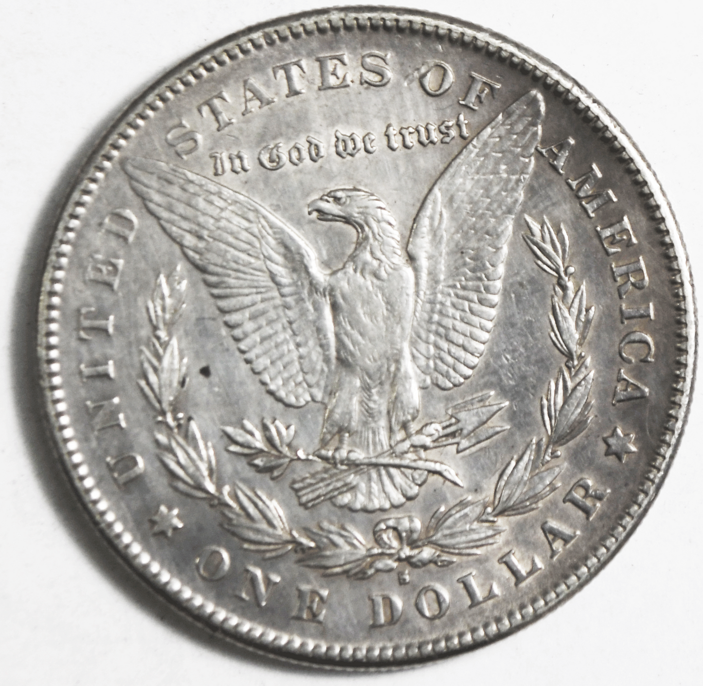 1878 S $1 Morgan American Silver One Dollar US San Francisco AU